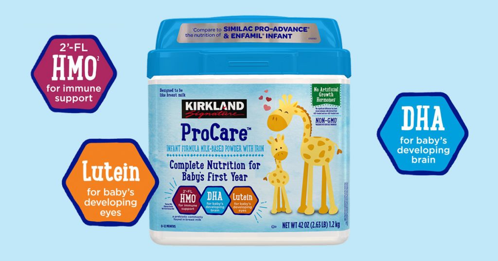 Kirkland Procare Infant Formula Babies Daily News